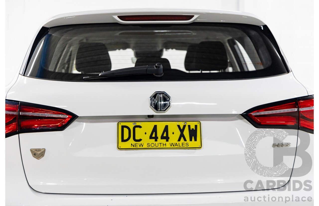 11/2021 MG HS Core (FWD) SAS23 MY21 4d Wagon York White 1.5L