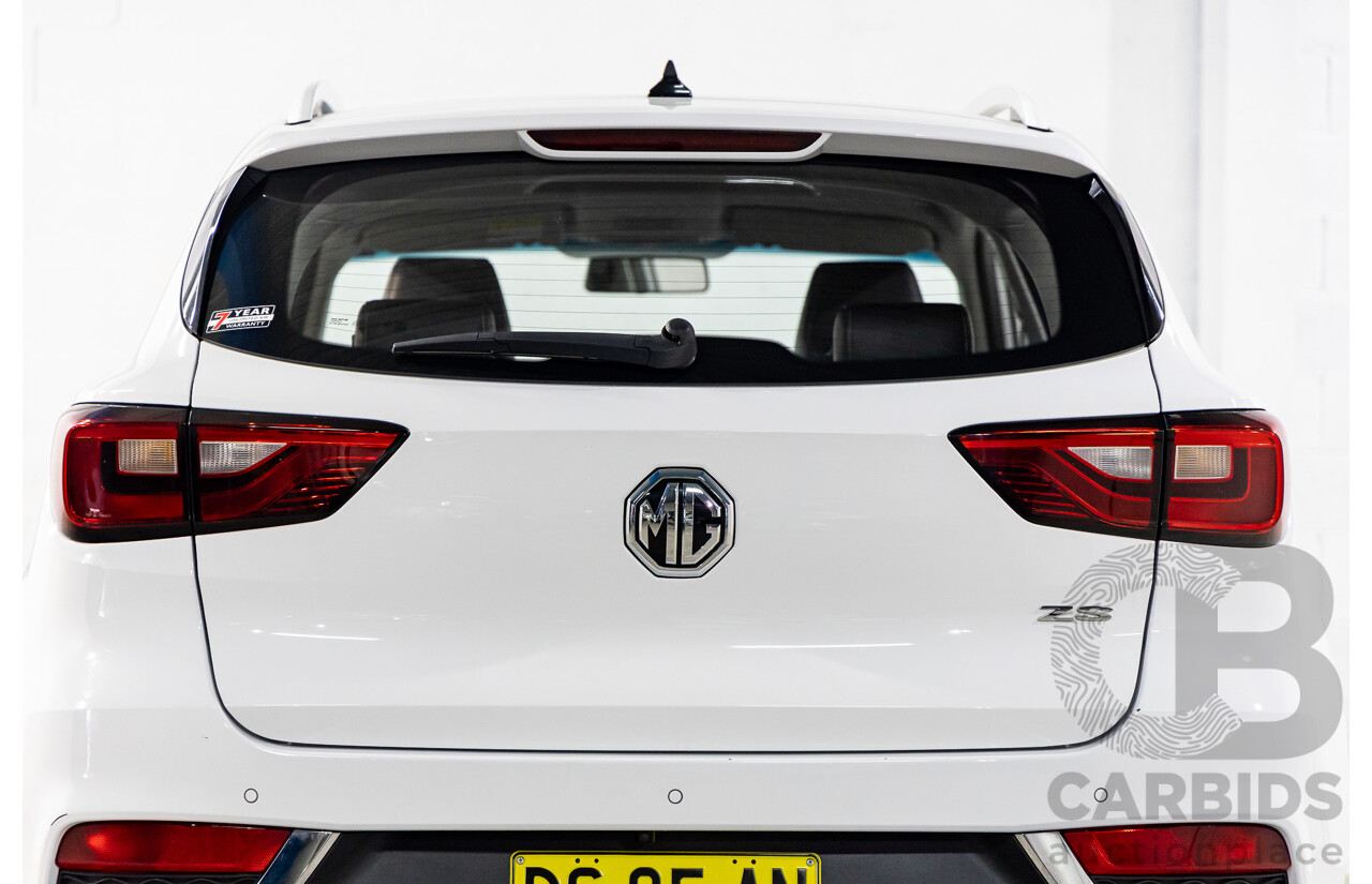 12/2022 MG ZS Excite (FWD) AZS1 MY22 4d Wagon Dover White 1.5L