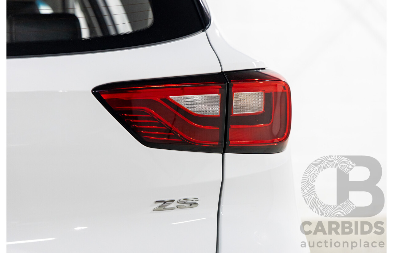 12/2022 MG ZS Excite (FWD) AZS1 MY22 4d Wagon Dover White 1.5L