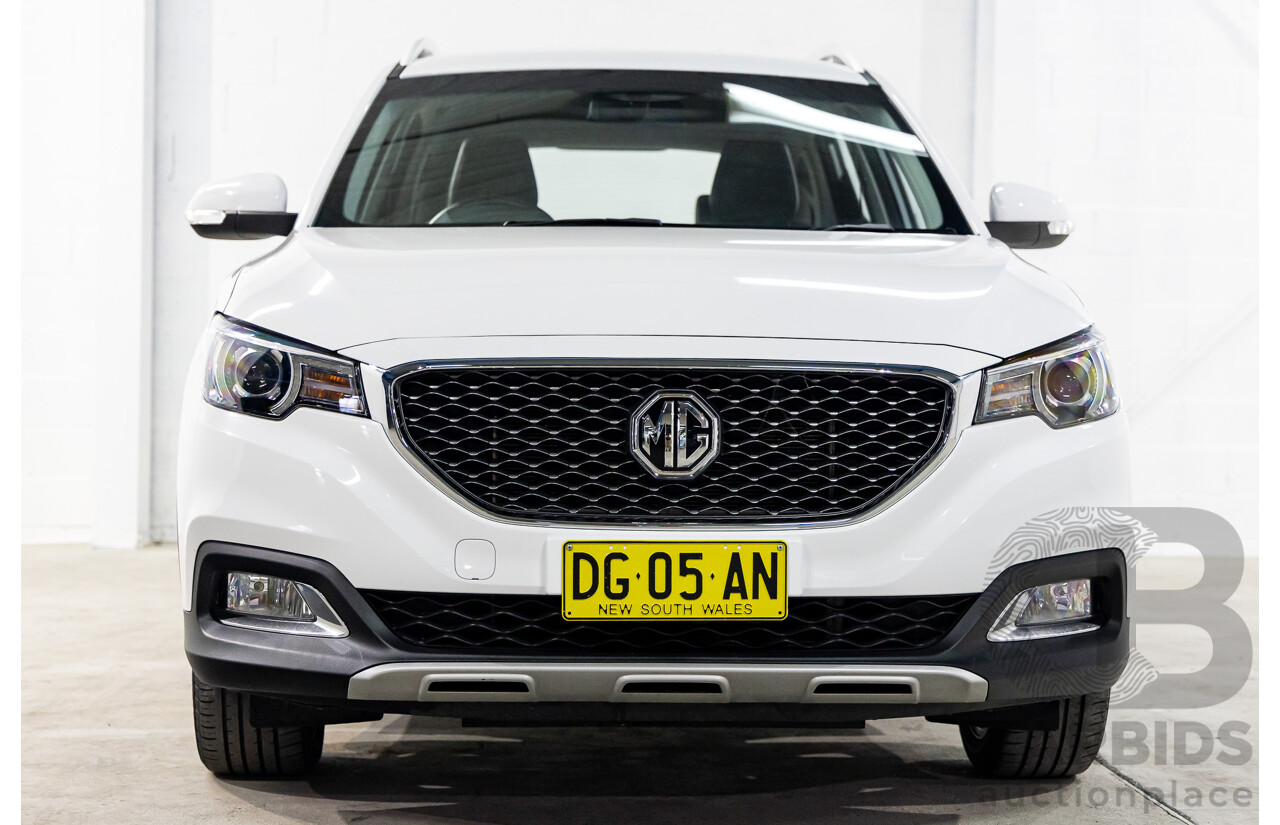 12/2022 MG ZS Excite (FWD) AZS1 MY22 4d Wagon Dover White 1.5L