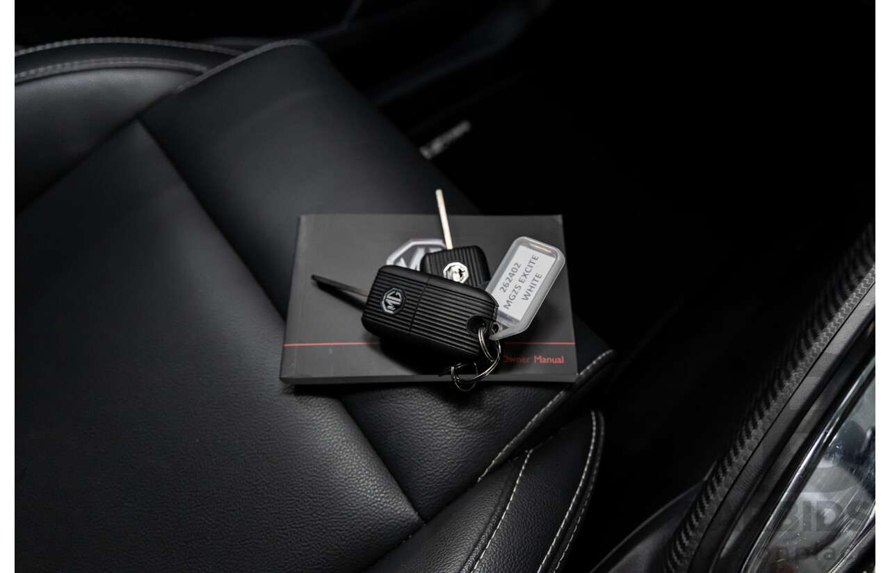 12/2022 MG ZS Excite (FWD) AZS1 MY22 4d Wagon Dover White 1.5L