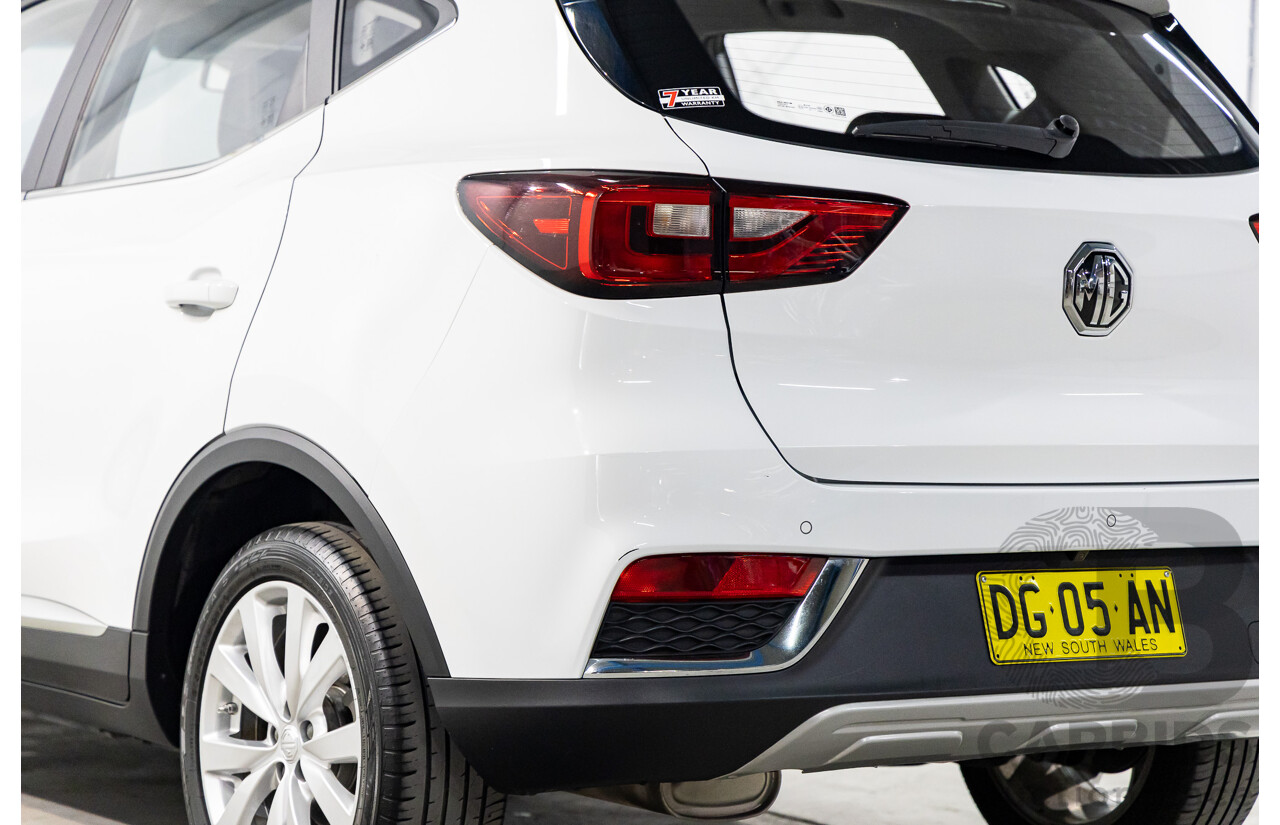 12/2022 MG ZS Excite (FWD) AZS1 MY22 4d Wagon Dover White 1.5L