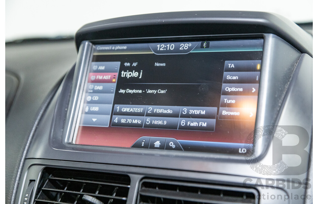 9/2015 Ford Falcon (LPI) FG X Utility White 4.0L - Dedicated LPG