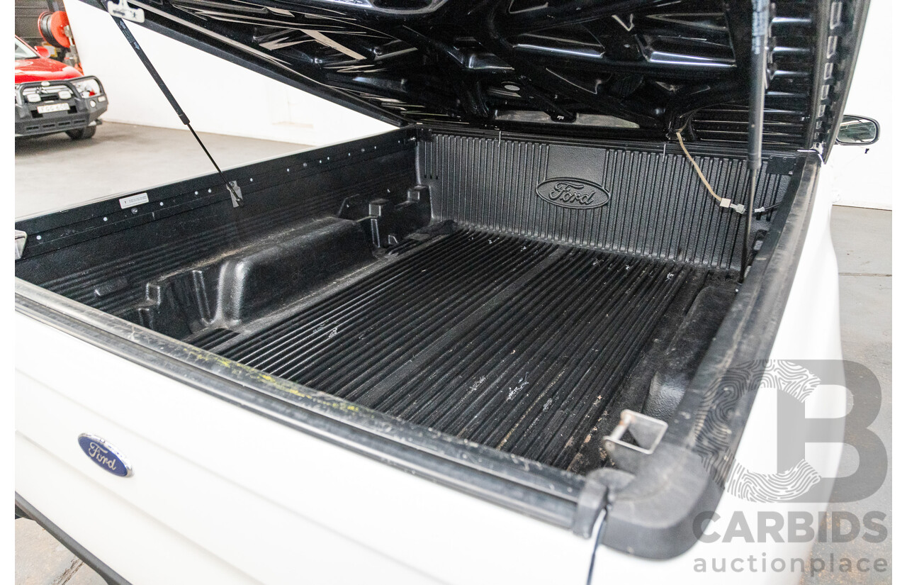 9/2015 Ford Falcon (LPI) FG X Utility White 4.0L - Dedicated LPG