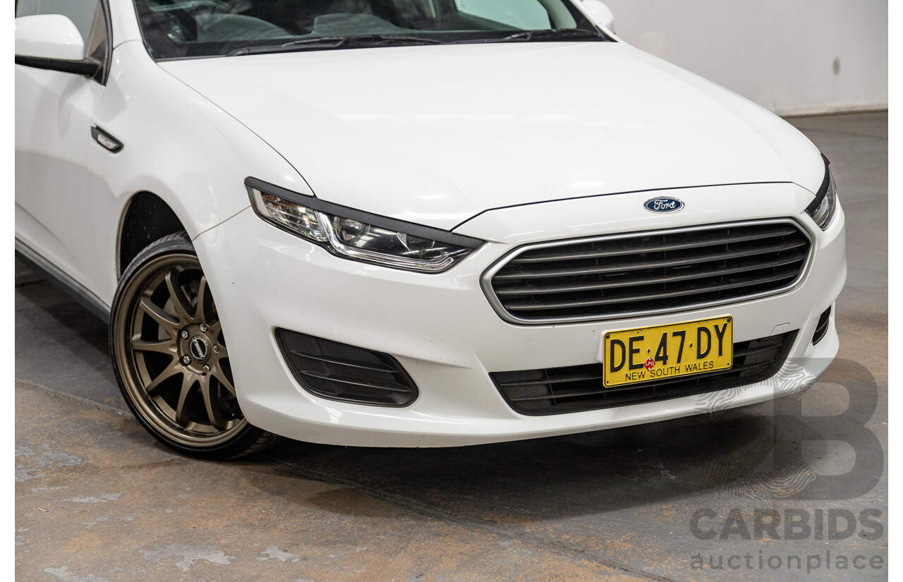9/2015 Ford Falcon (LPI) FG X Utility White 4.0L - Dedicated LPG