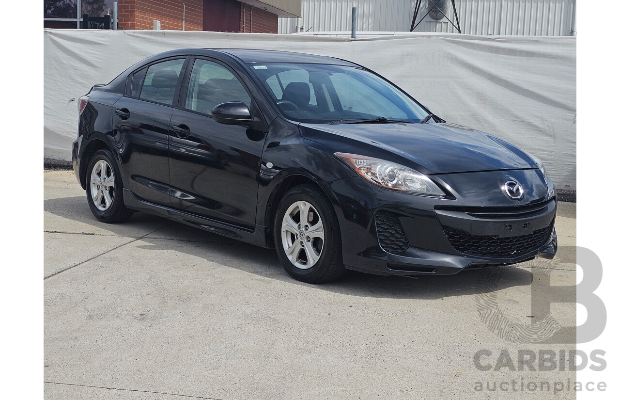 3/2012 Mazda Mazda3 NEO BL 11 UPGRADE 4d Sedan Black 2.0L