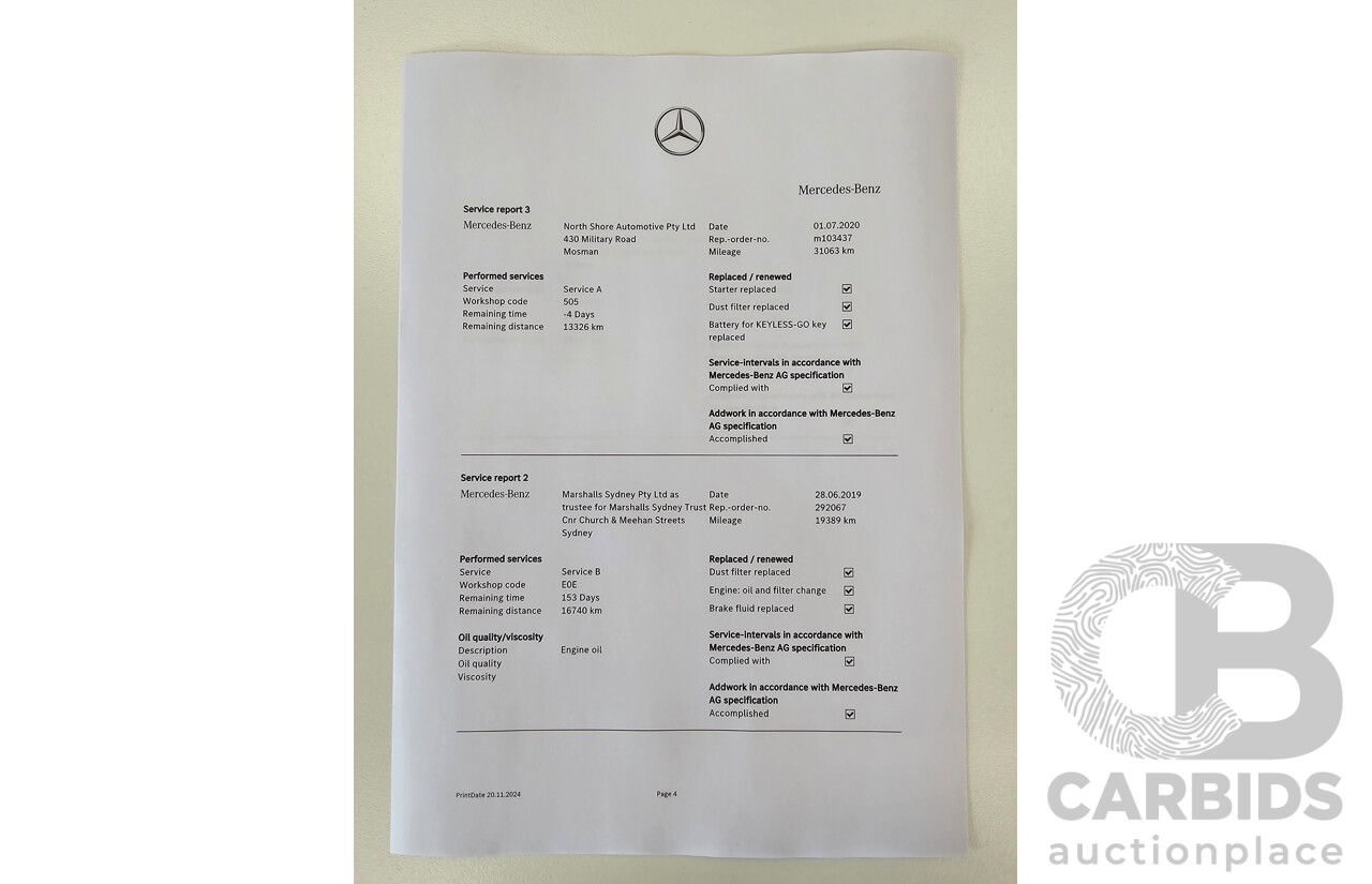 07/2017 Mercedes Benz C350e W205 MY18 4d Sedan Selenite Grey Metallic Turbo 2.0L / 60kw Hybrid