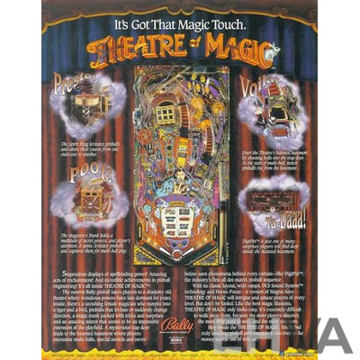 Theatre of Magic by Bally Pinball Machine