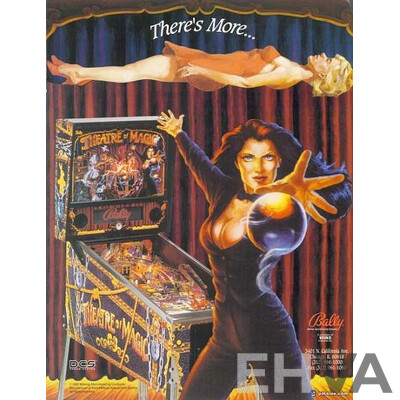 Theatre of Magic by Bally Pinball Machine