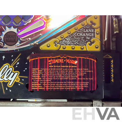 Theatre of Magic by Bally Pinball Machine