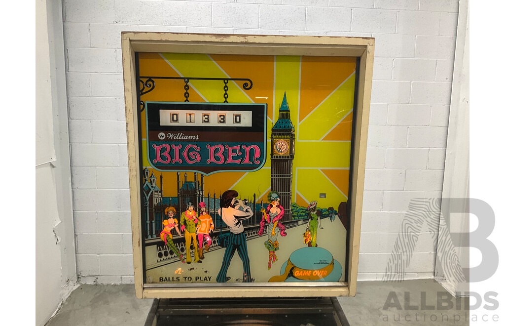 Big Ben by Williams Pinball Machine