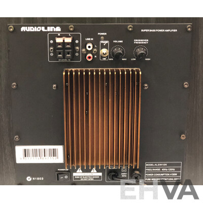 Audioline 150 Watt 10 Inch Active Subwoofer