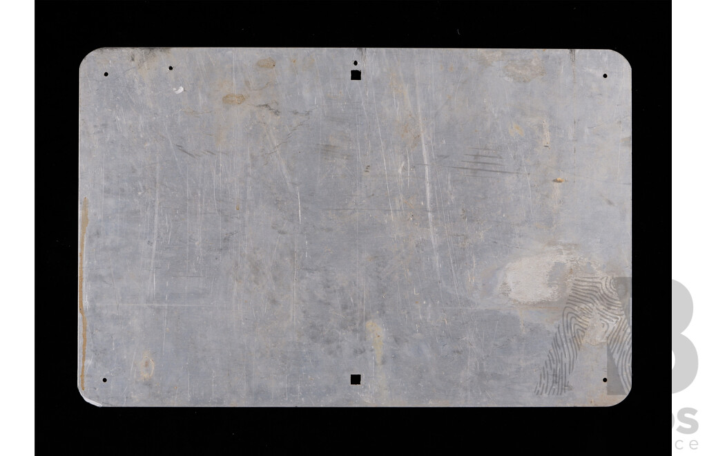 Metal Military Danger Military Range Boundry  Live Firing Sign