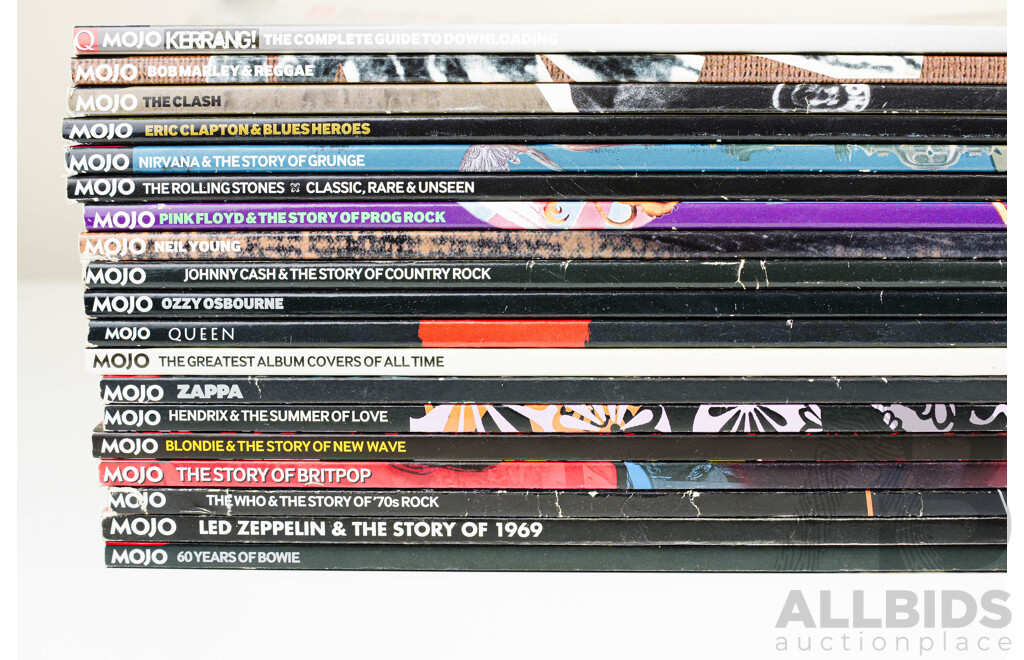 Collection 19 Special Edition Mojo Magazines Comprising Mojo Classics and More