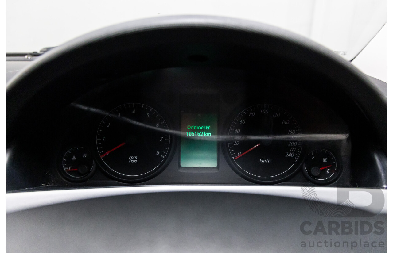 8/2008 Holden Commodore (Dual Fuel) 60th Anniversary VE MY09.5 4d Sedan Heron White V6 3.6L