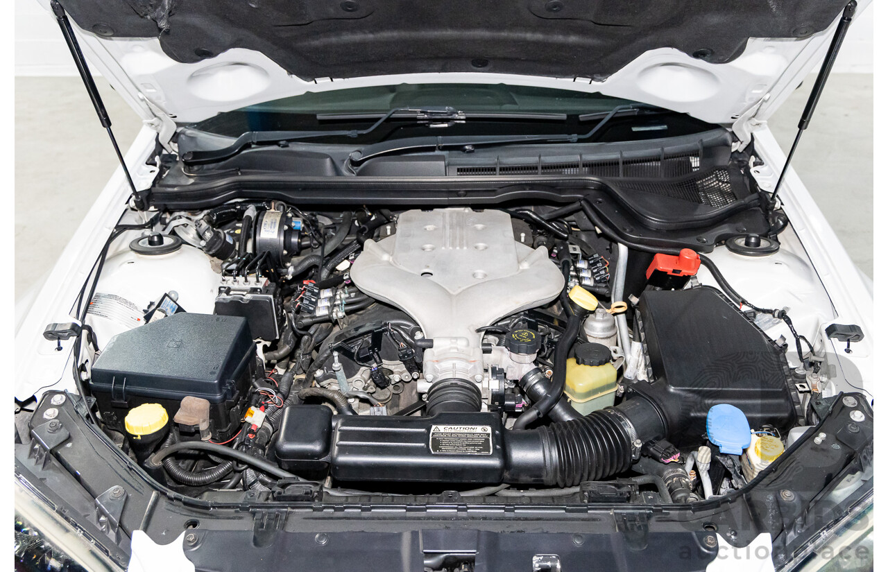 8/2008 Holden Commodore (Dual Fuel) 60th Anniversary VE MY09.5 4d Sedan Heron White V6 3.6L