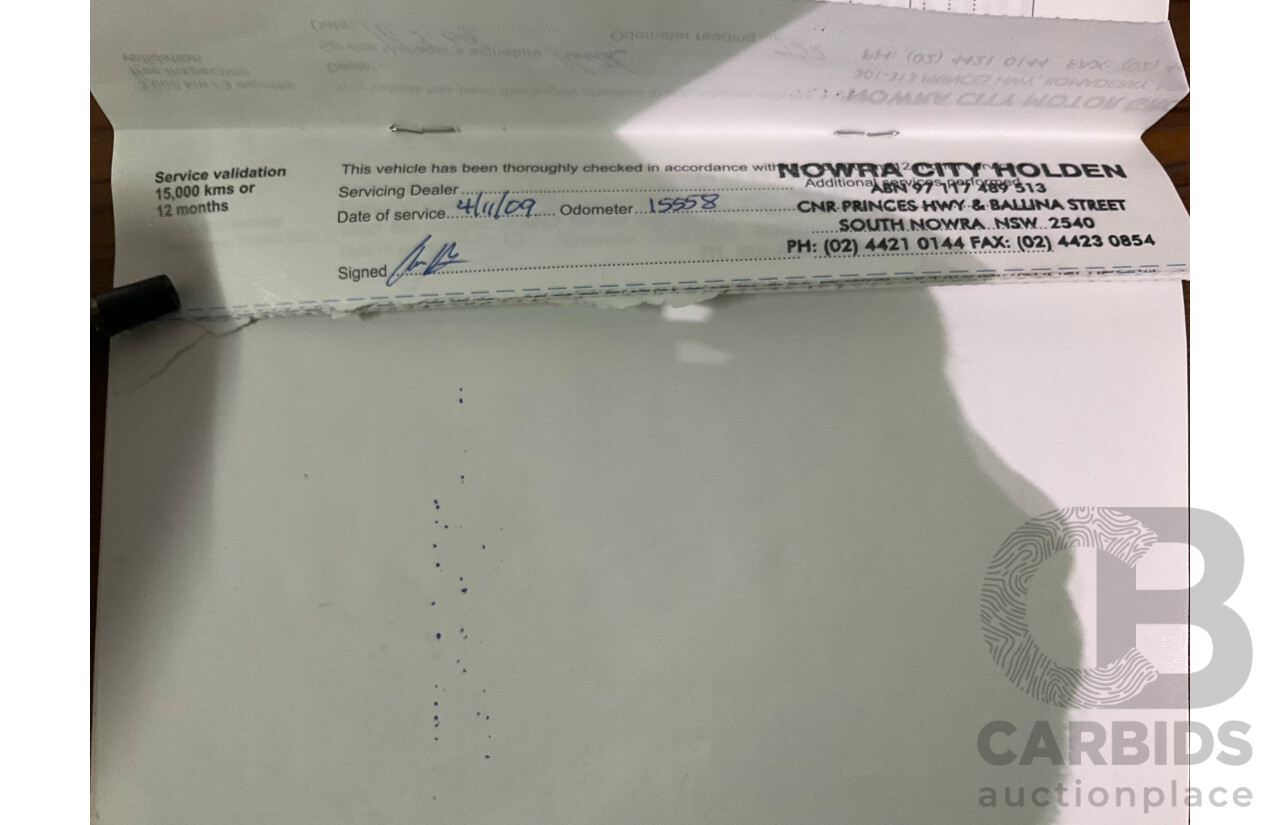 8/2008 Holden Commodore (Dual Fuel) 60th Anniversary VE MY09.5 4d Sedan Heron White V6 3.6L