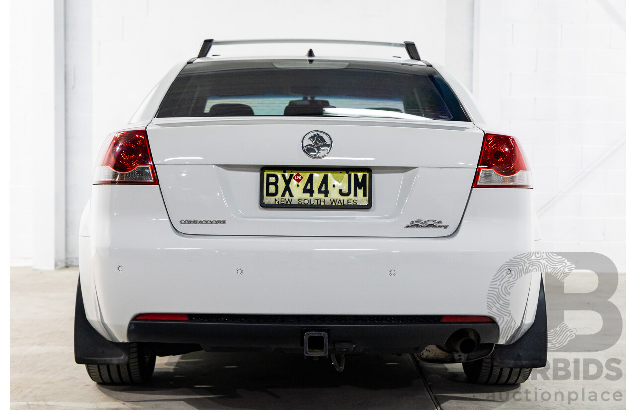 8/2008 Holden Commodore (Dual Fuel) 60th Anniversary VE MY09.5 4d Sedan Heron White V6 3.6L