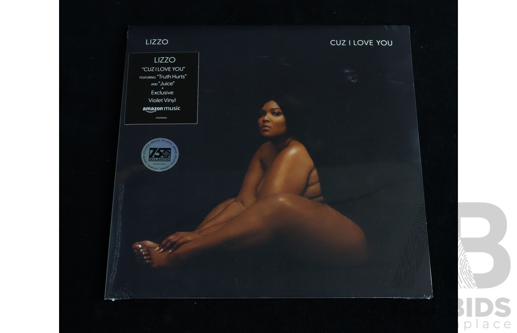 Lizzo, Cuz I Luv You, Exlusive Voilet Vinyl Edition, Atlantic Records, Vinyl LP Record, New, Sealed in Plastic