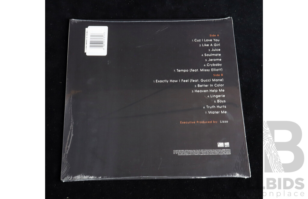 Lizzo, Cuz I Luv You, Exlusive Voilet Vinyl Edition, Atlantic Records, Vinyl LP Record, New, Sealed in Plastic