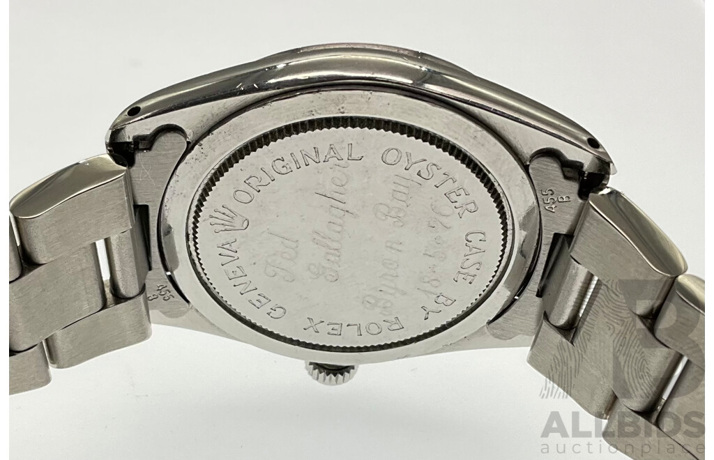 Boxed Tudor Rolex Oyster Case Wrist Watch, Swiss Movement