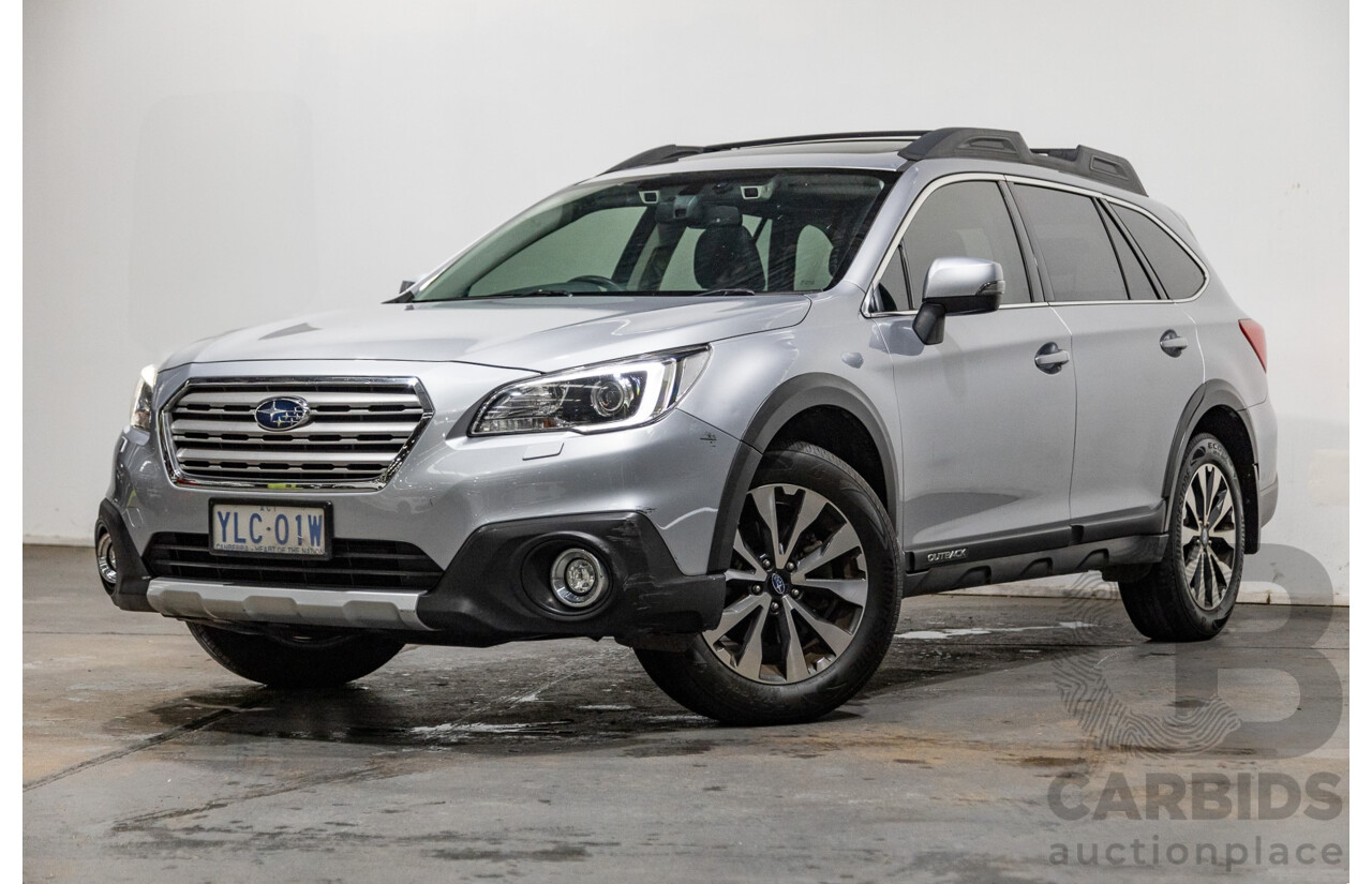 06/2016 Subaru Outback 2.5i Premium (AWD) MY16 4d Wagon Ice Silver Metallic 2.5L
