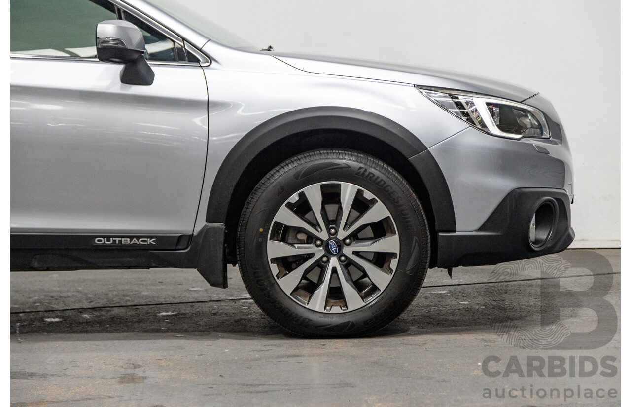 06/2016 Subaru Outback 2.5i Premium (AWD) MY16 4d Wagon Ice Silver Metallic 2.5L