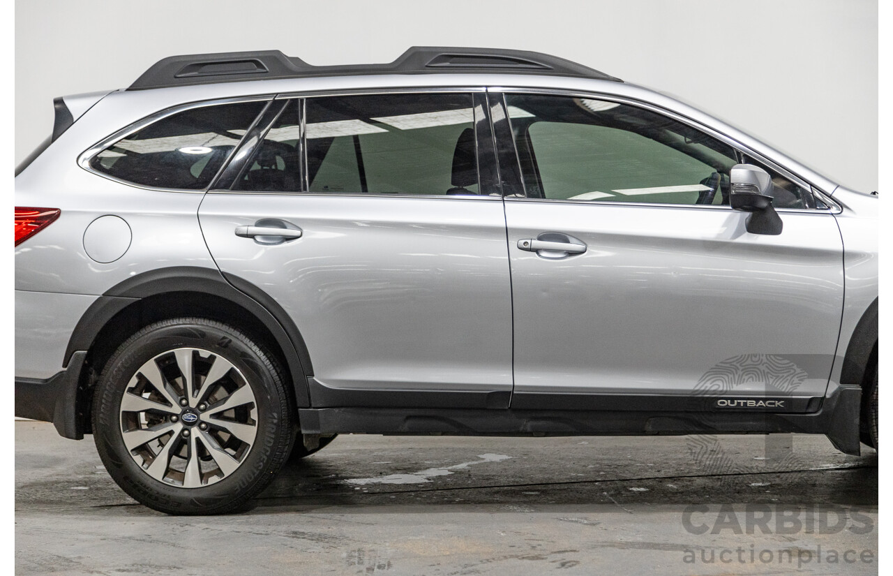 06/2016 Subaru Outback 2.5i Premium (AWD) MY16 4d Wagon Ice Silver Metallic 2.5L