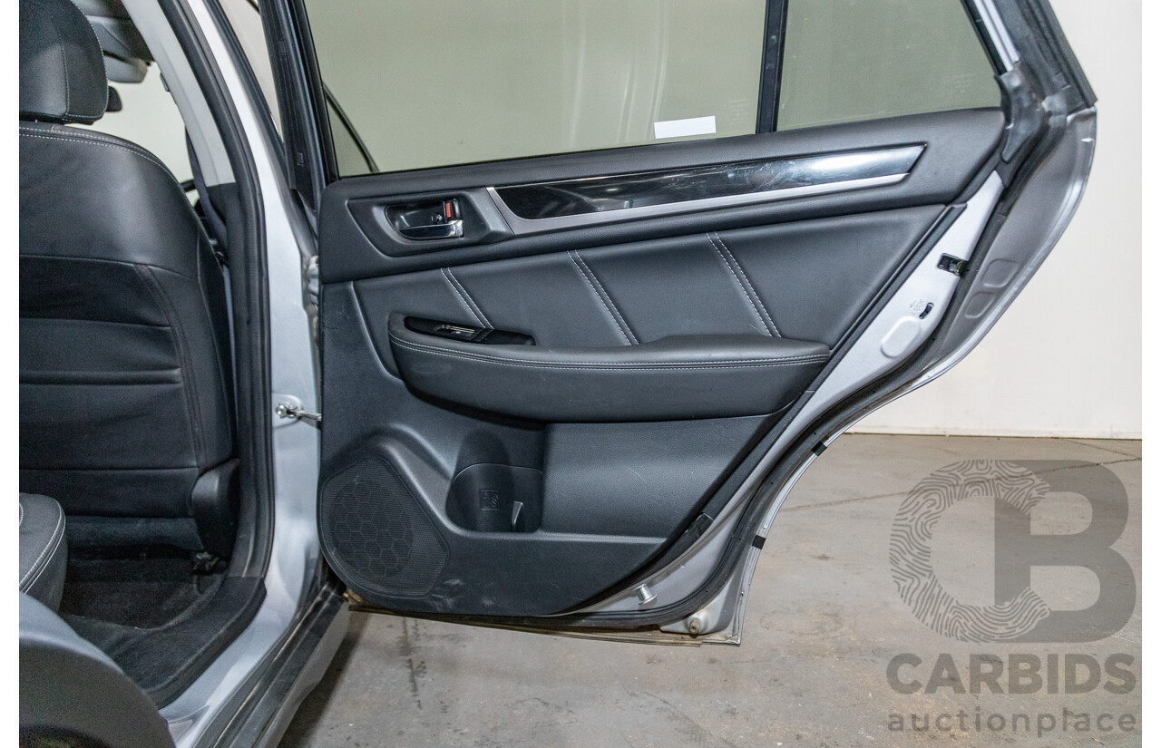 06/2016 Subaru Outback 2.5i Premium (AWD) MY16 4d Wagon Ice Silver Metallic 2.5L