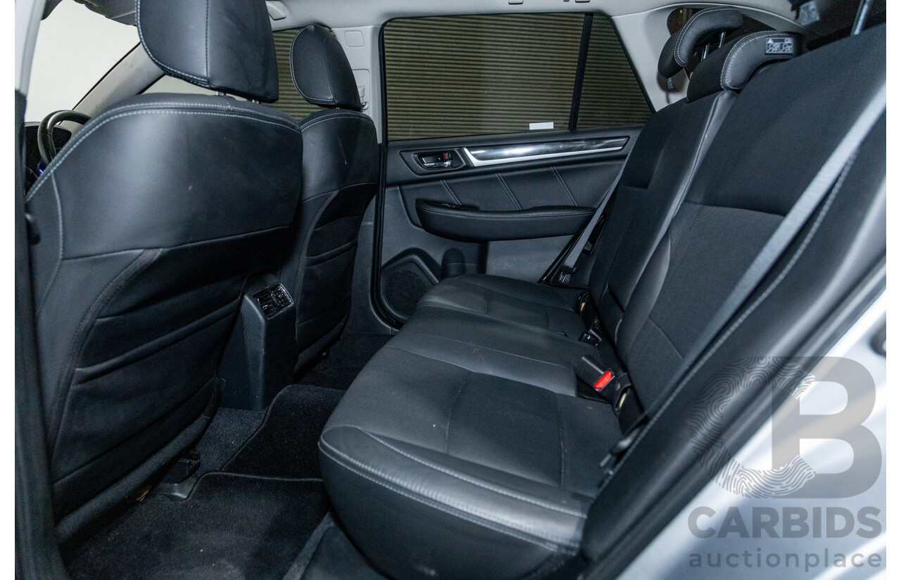 06/2016 Subaru Outback 2.5i Premium (AWD) MY16 4d Wagon Ice Silver Metallic 2.5L