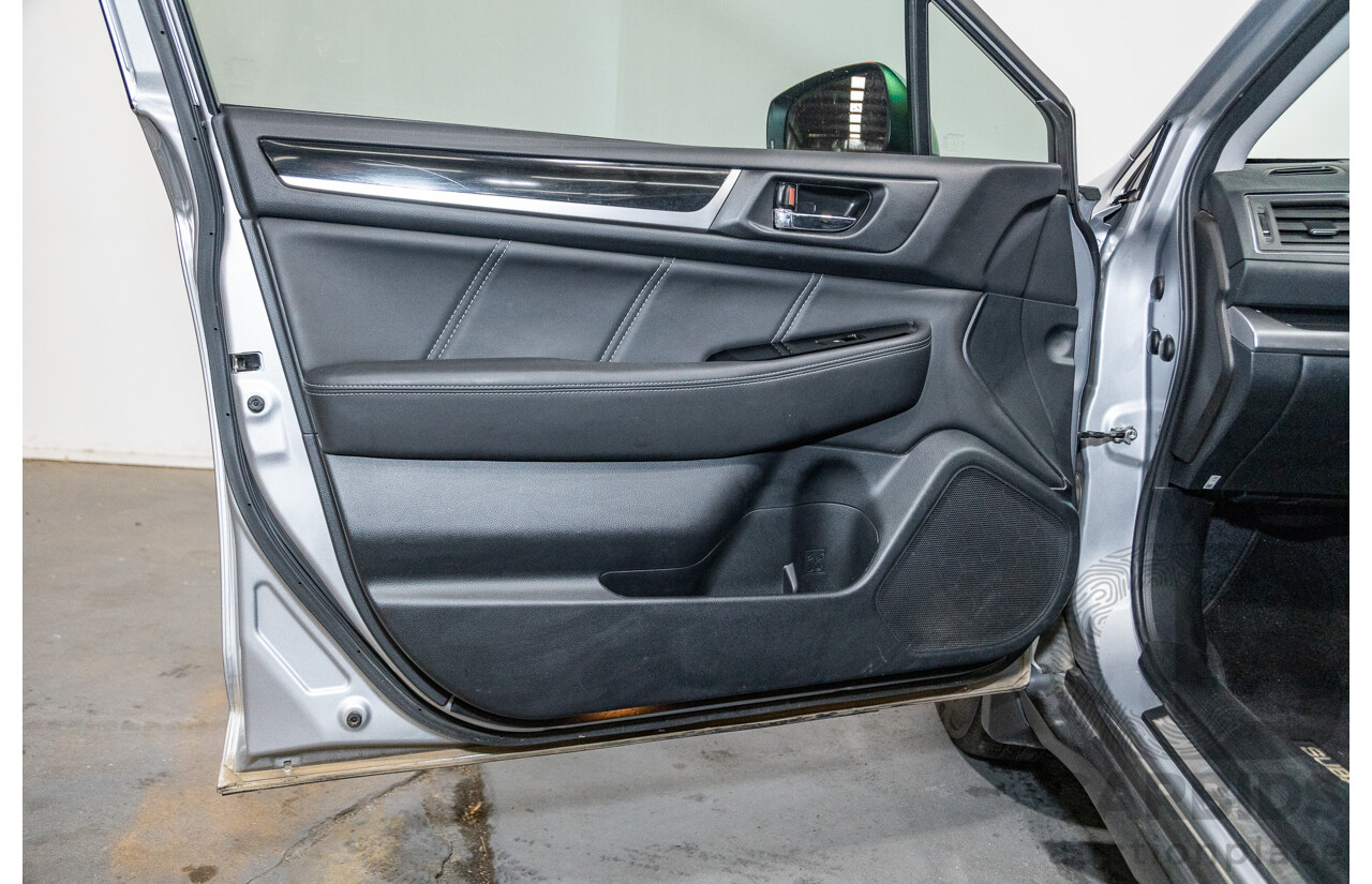 06/2016 Subaru Outback 2.5i Premium (AWD) MY16 4d Wagon Ice Silver Metallic 2.5L