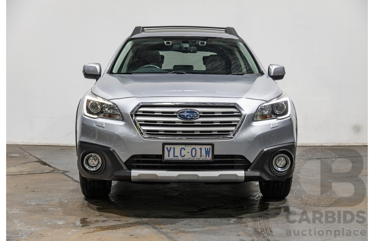 06/2016 Subaru Outback 2.5i Premium (AWD) MY16 4d Wagon Ice Silver Metallic 2.5L