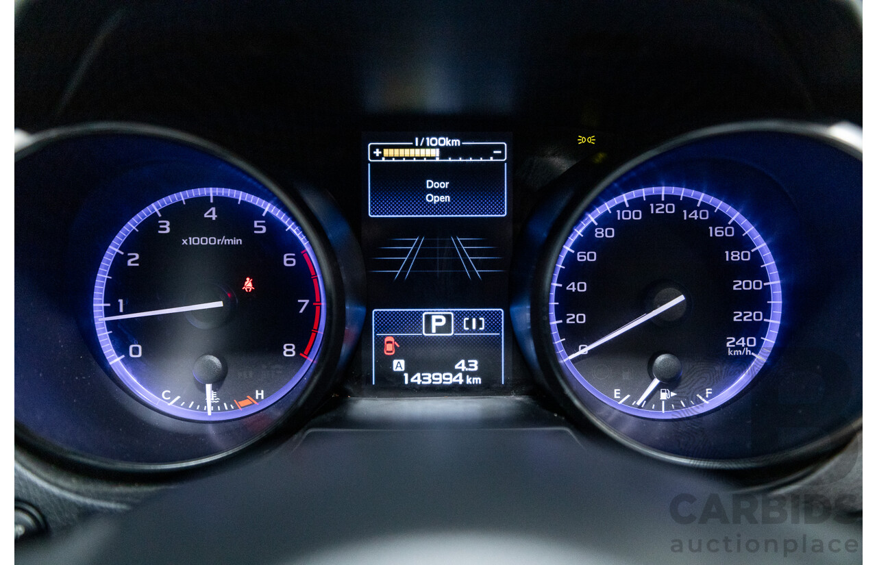 06/2016 Subaru Outback 2.5i Premium (AWD) MY16 4d Wagon Ice Silver Metallic 2.5L