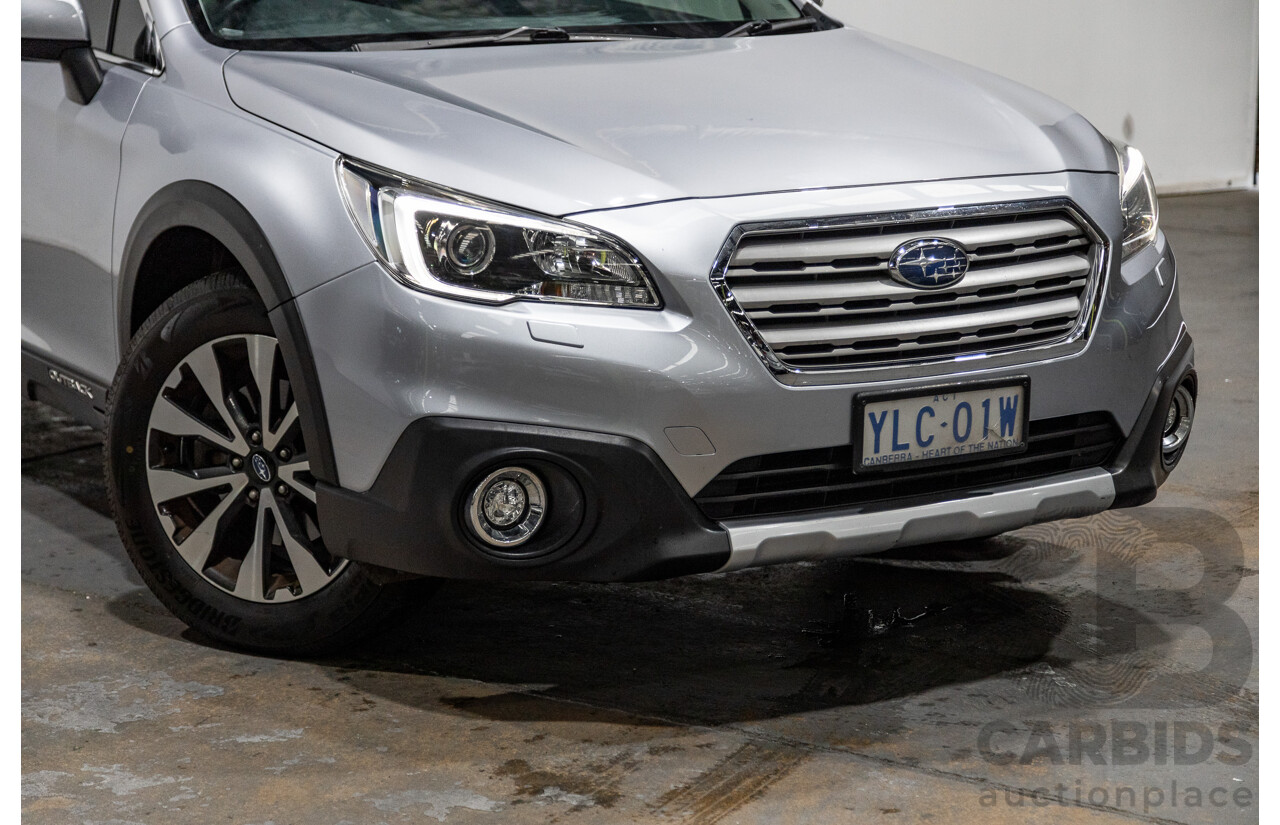 06/2016 Subaru Outback 2.5i Premium (AWD) MY16 4d Wagon Ice Silver Metallic 2.5L