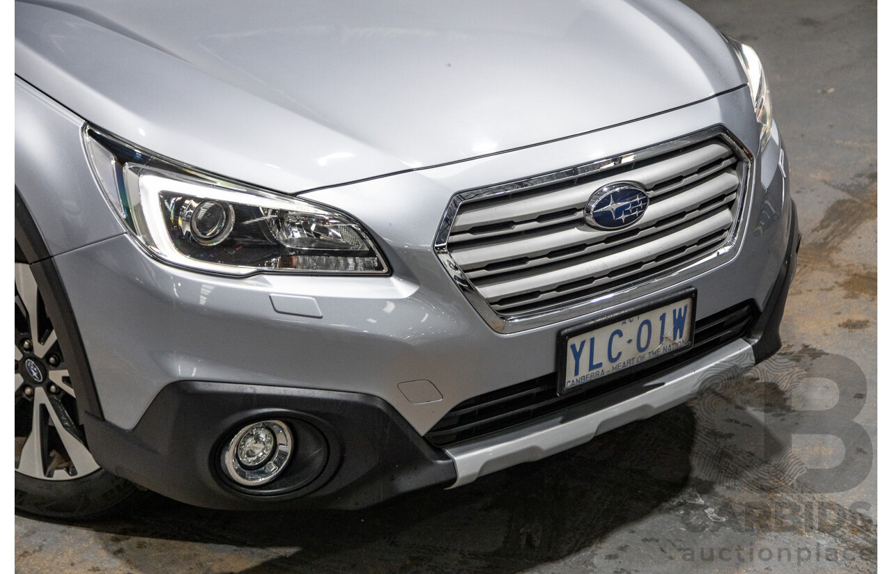 06/2016 Subaru Outback 2.5i Premium (AWD) MY16 4d Wagon Ice Silver Metallic 2.5L