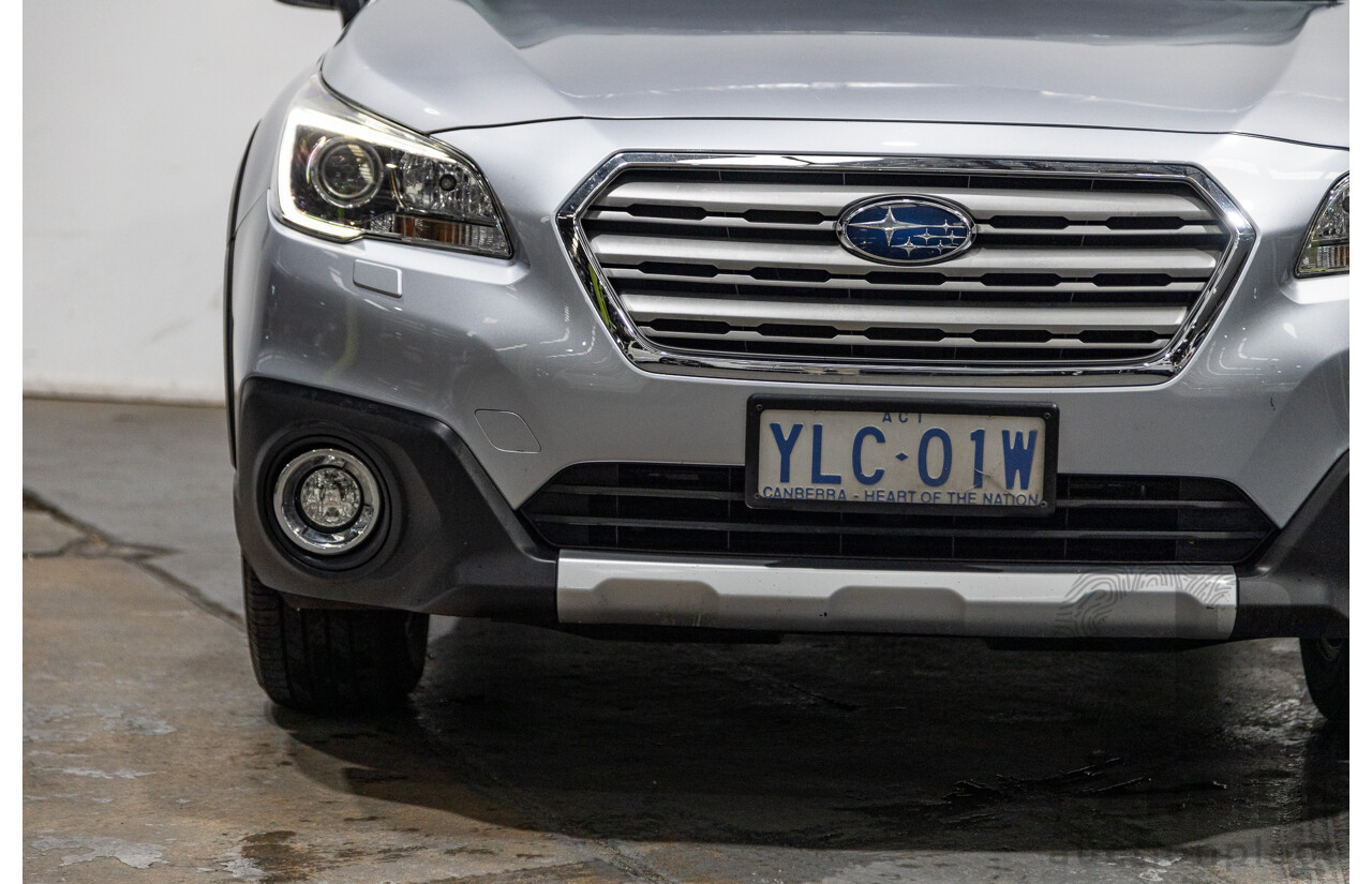 06/2016 Subaru Outback 2.5i Premium (AWD) MY16 4d Wagon Ice Silver Metallic 2.5L