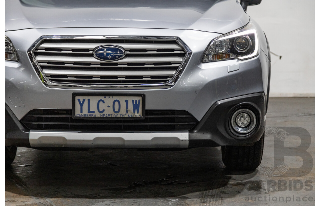06/2016 Subaru Outback 2.5i Premium (AWD) MY16 4d Wagon Ice Silver Metallic 2.5L
