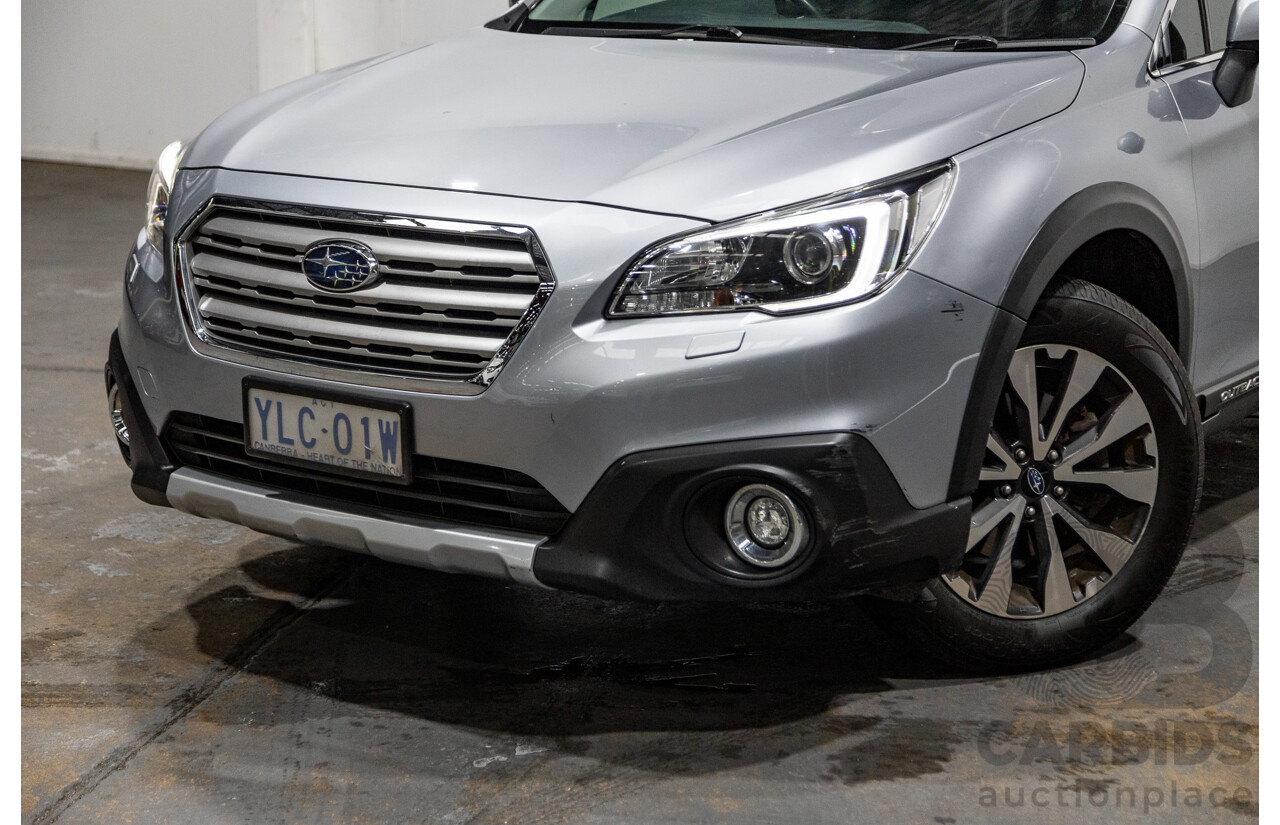 06/2016 Subaru Outback 2.5i Premium (AWD) MY16 4d Wagon Ice Silver Metallic 2.5L