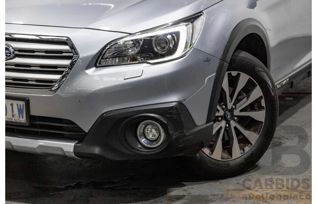 06/2016 Subaru Outback 2.5i Premium (AWD) MY16 4d Wagon Ice Silver Metallic 2.5L