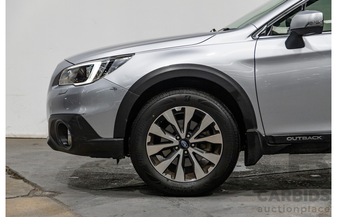 06/2016 Subaru Outback 2.5i Premium (AWD) MY16 4d Wagon Ice Silver Metallic 2.5L