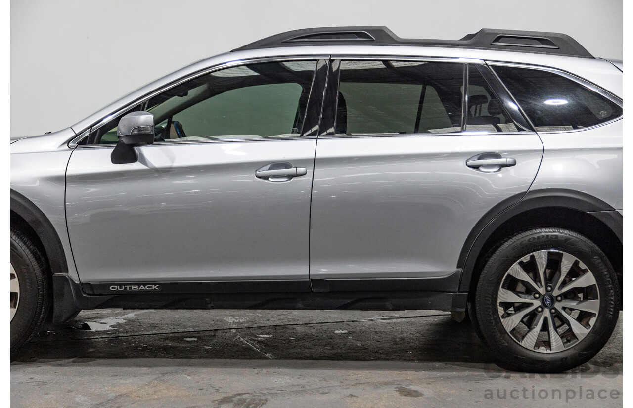 06/2016 Subaru Outback 2.5i Premium (AWD) MY16 4d Wagon Ice Silver Metallic 2.5L