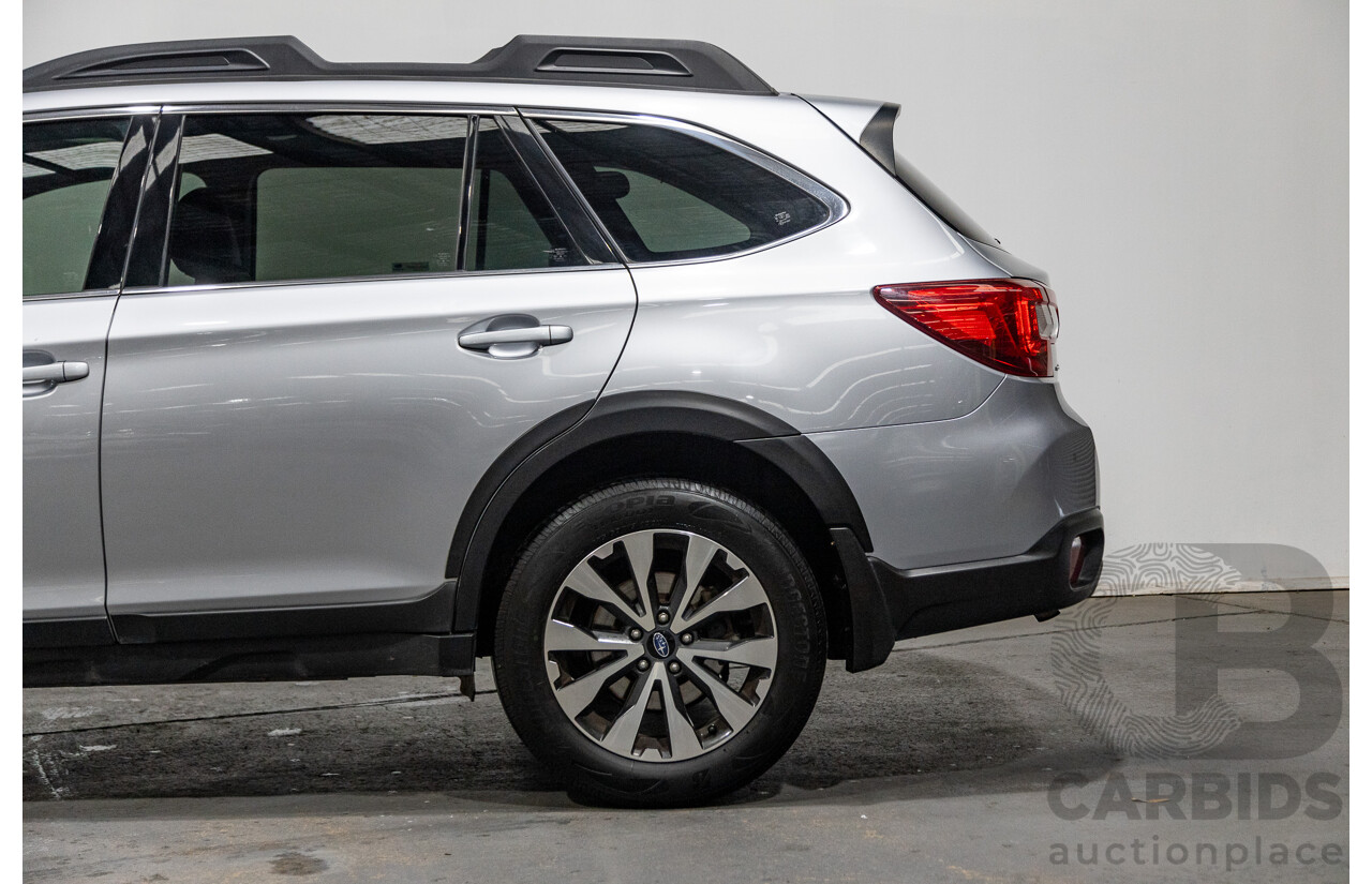 06/2016 Subaru Outback 2.5i Premium (AWD) MY16 4d Wagon Ice Silver Metallic 2.5L