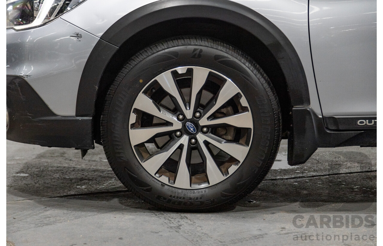 06/2016 Subaru Outback 2.5i Premium (AWD) MY16 4d Wagon Ice Silver Metallic 2.5L