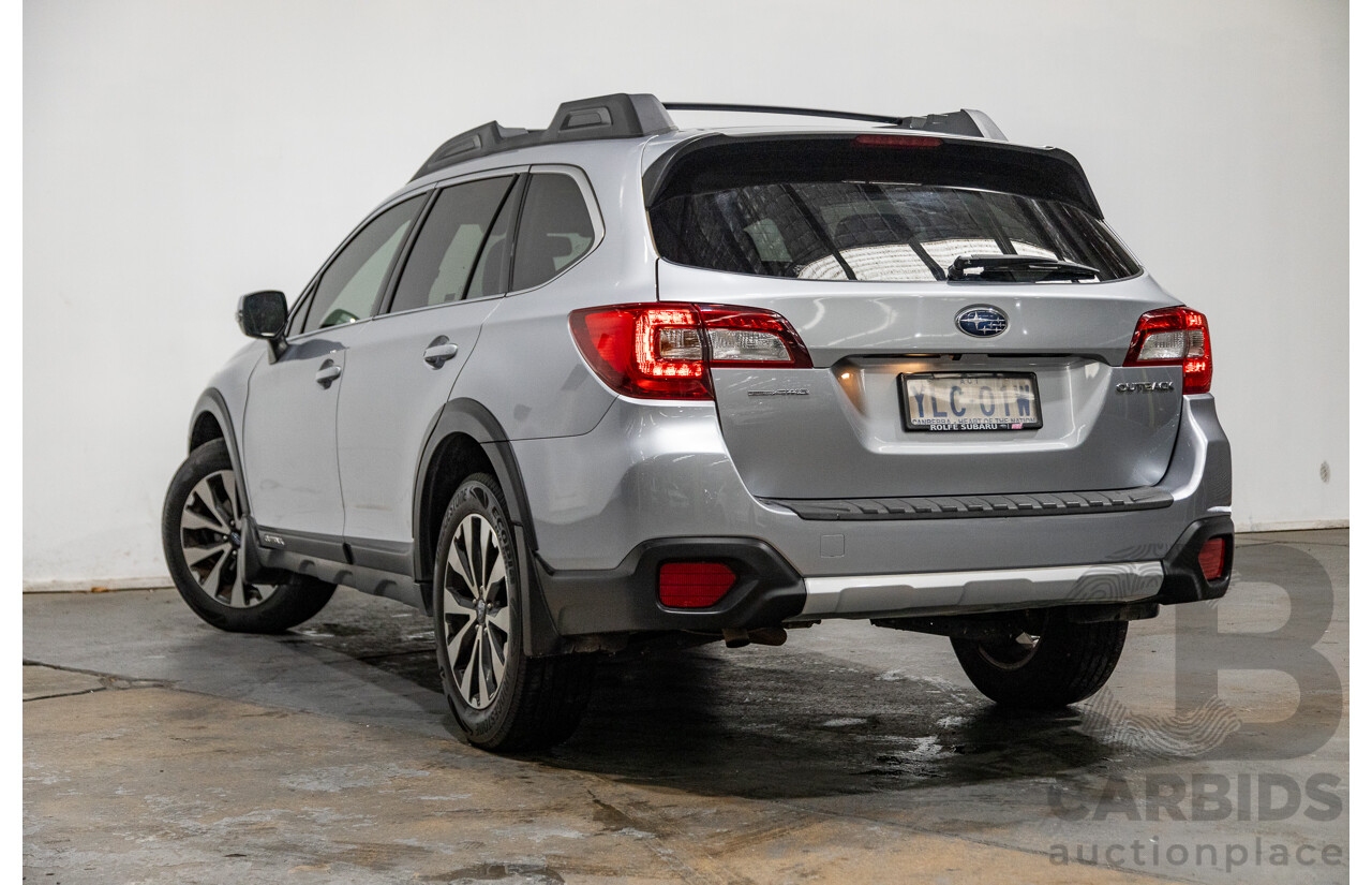 06/2016 Subaru Outback 2.5i Premium (AWD) MY16 4d Wagon Ice Silver Metallic 2.5L