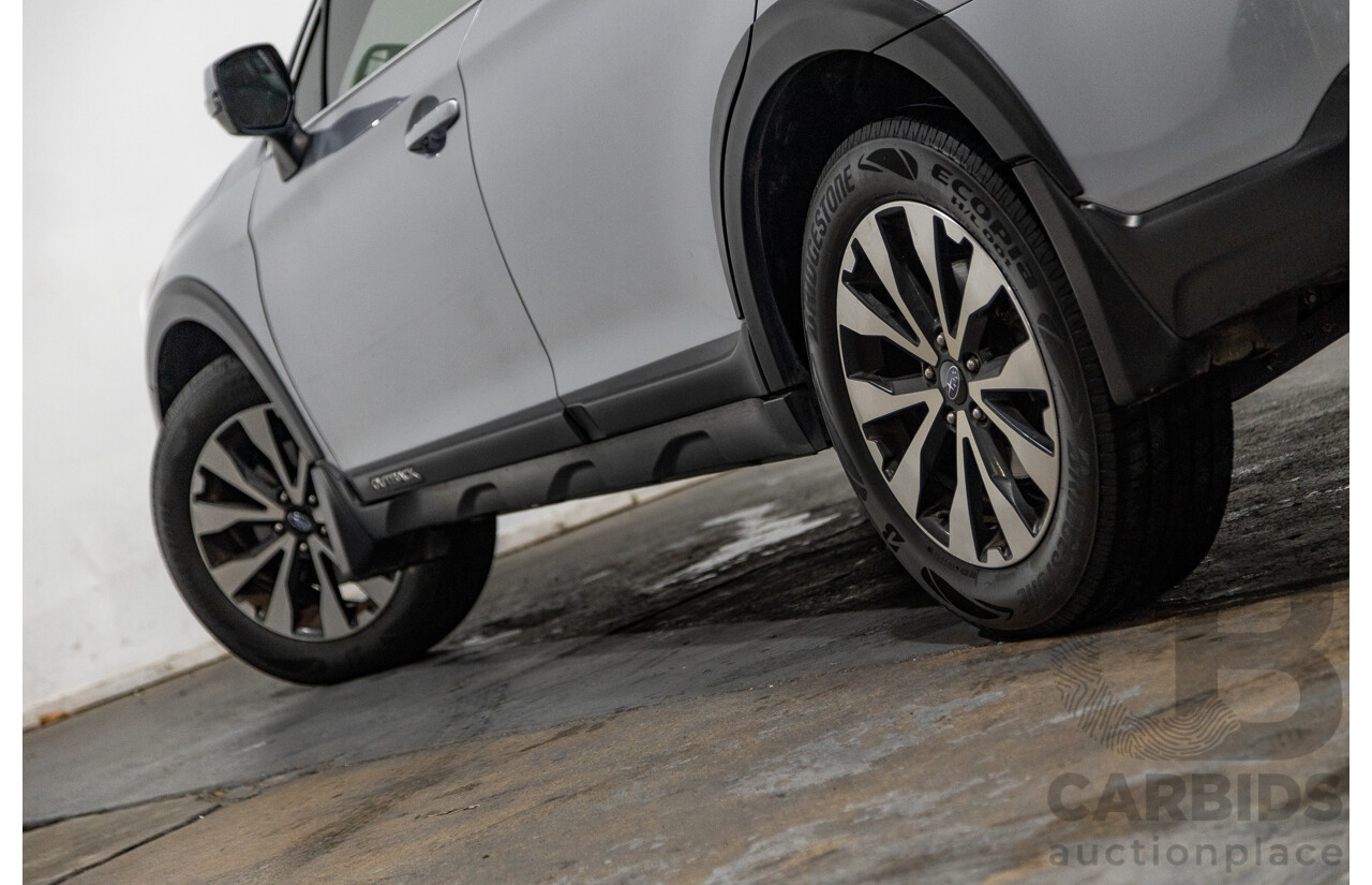 06/2016 Subaru Outback 2.5i Premium (AWD) MY16 4d Wagon Ice Silver Metallic 2.5L