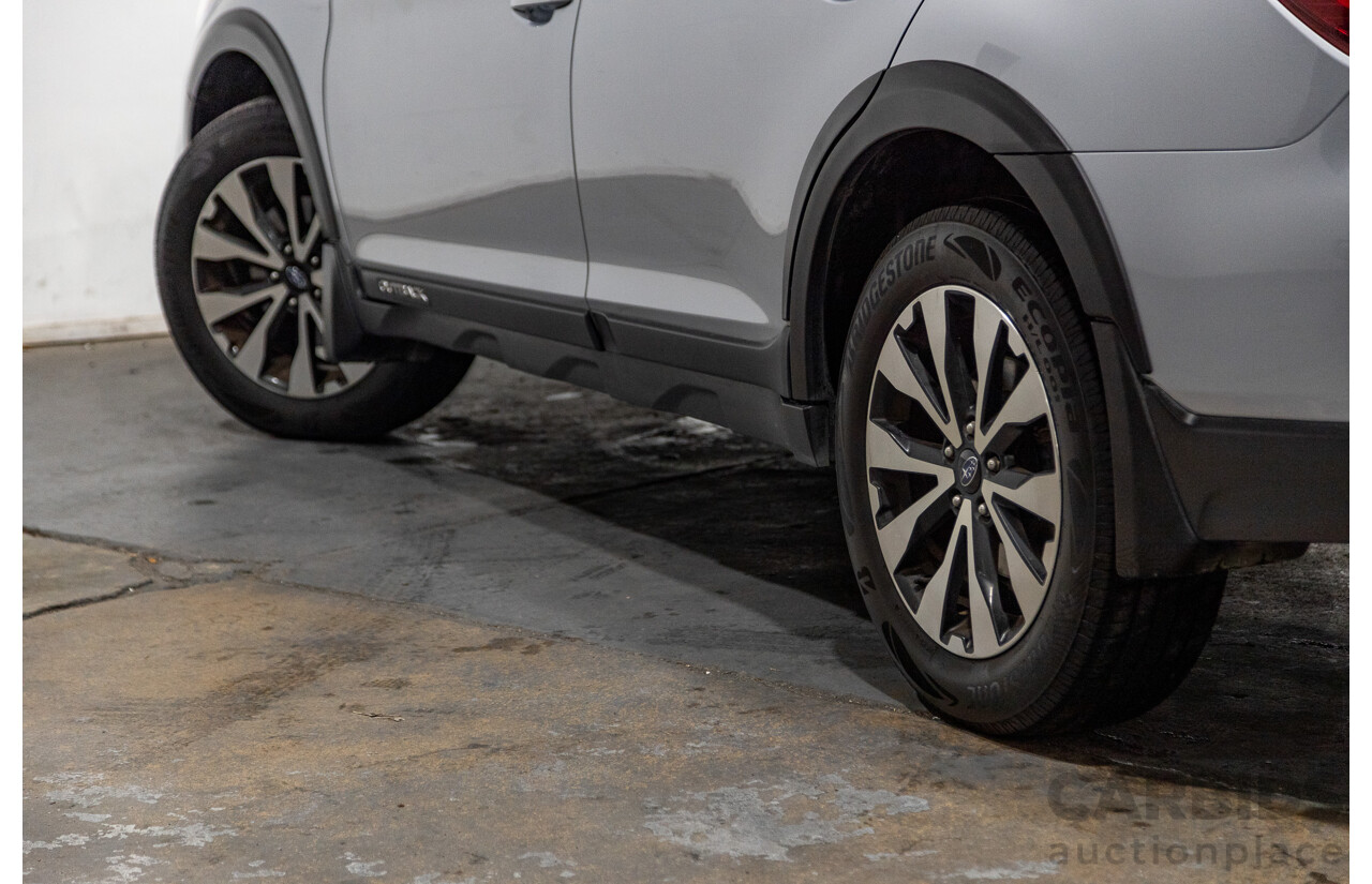 06/2016 Subaru Outback 2.5i Premium (AWD) MY16 4d Wagon Ice Silver Metallic 2.5L