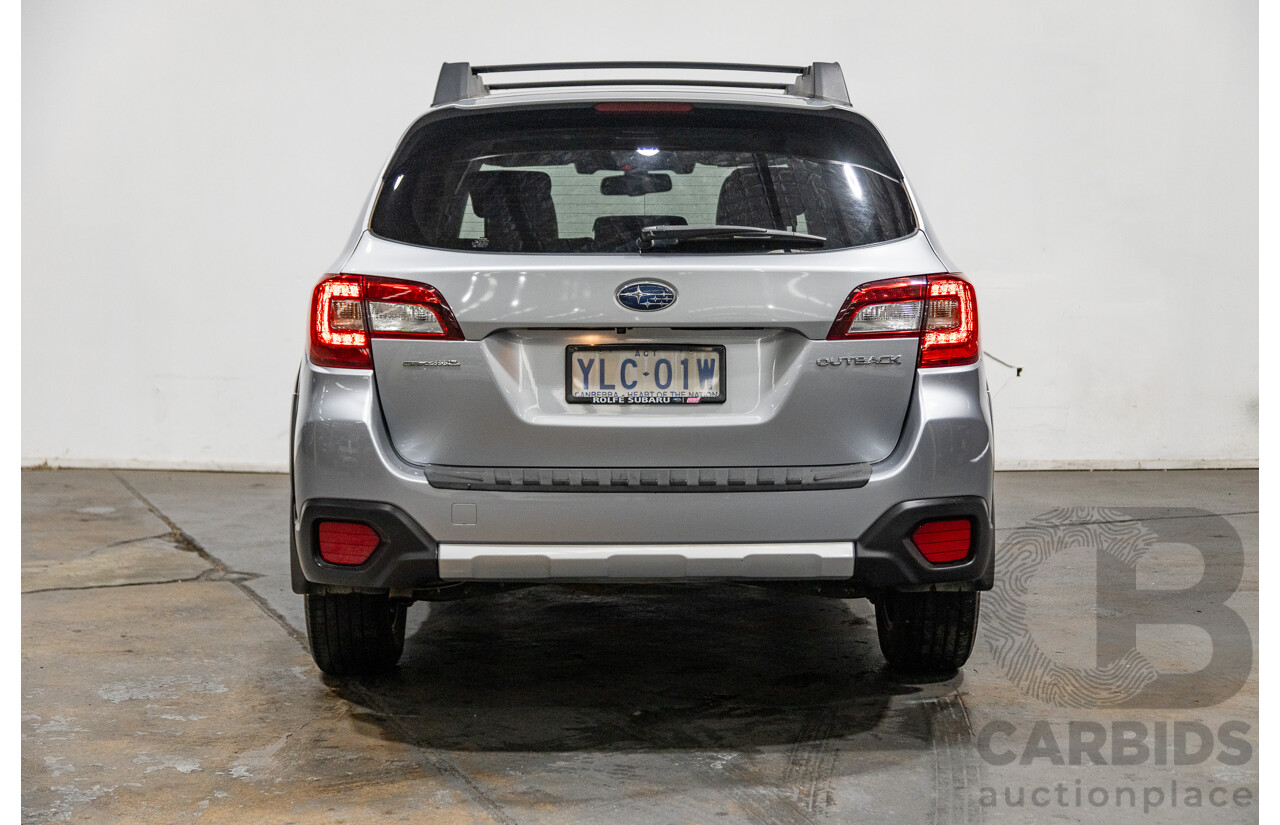 06/2016 Subaru Outback 2.5i Premium (AWD) MY16 4d Wagon Ice Silver Metallic 2.5L
