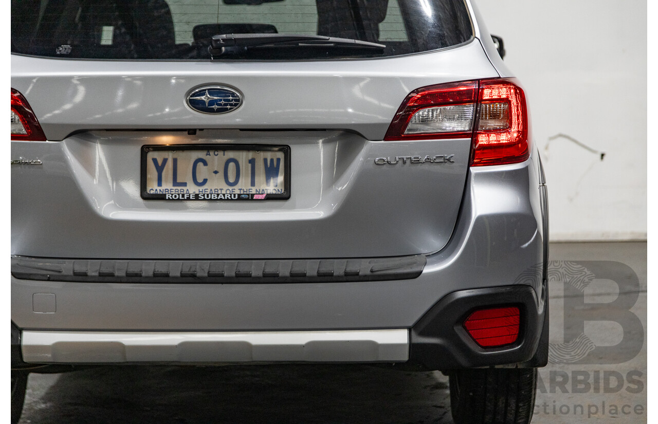 06/2016 Subaru Outback 2.5i Premium (AWD) MY16 4d Wagon Ice Silver Metallic 2.5L