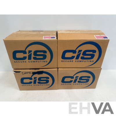 4 Boxes Containing 3x Polycom VVX Series Desktop Phones