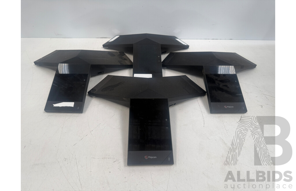 4x Polycom RealPresence Trio 8500 SIP Conference Phone